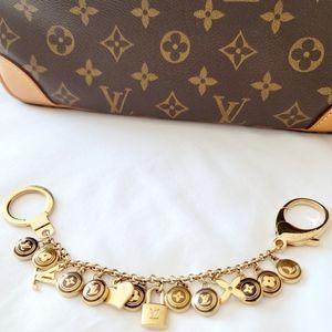 Authentic Louis Vuitton Pastilles key bag charm
